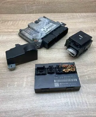 Volkswagen PASSAT B6 Engine ECU kit and lock set 03G906021NK 3C0905861G BMPWITHKEY