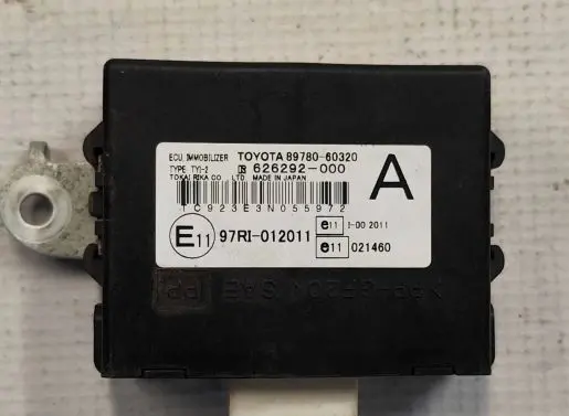 Toyota Land Cruiser (J120) Immobilizer control unit/module 8978060320 97RI012011 626292000