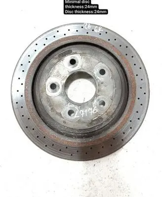 Chevrolet Corvette C6 Rear brake disc