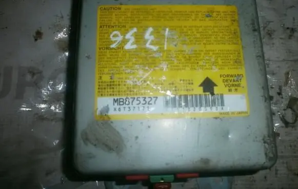 Mitsubishi Galant Airbag control unit/module mb875327 x6t37171