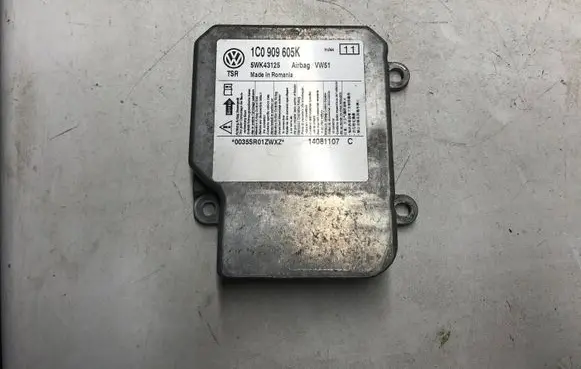 Skoda Praktik (5J8) Airbag control unit/module 1C0909605K