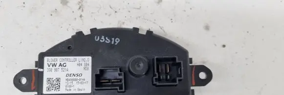 Volkswagen PASSAT B8 Heater blower motor/fan resistor 3Q0907521A