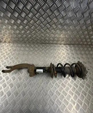 Front shock absorber with coil spring