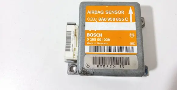 Audi A6 S6 C4 4A Airbag control unit/module 8A0959655C 95T34040104 0285001038
