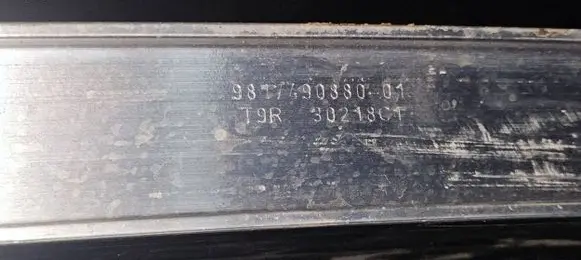 Peugeot 308 Front bumper cross member 9817490880 30218CF