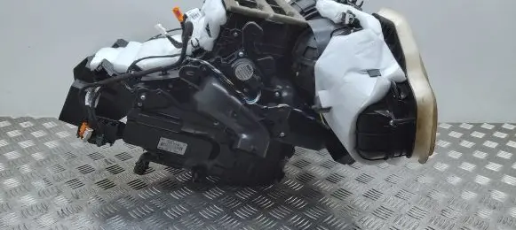Interior heater climate box assembly