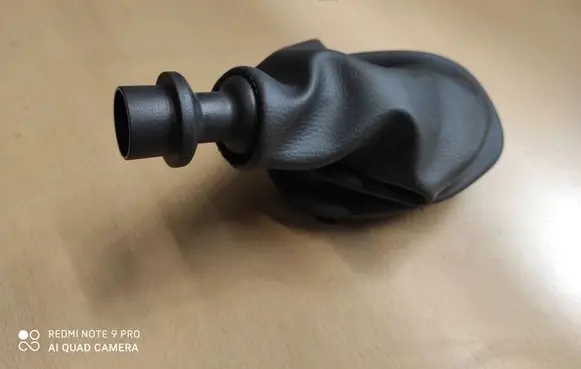 Dacia Duster Gear lever shifter trim leather/knob 969359780R