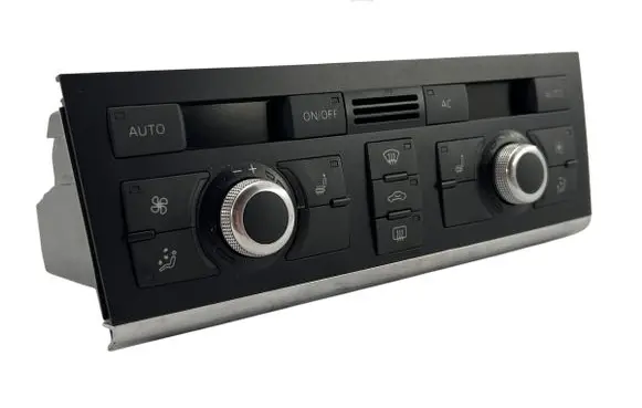 Audi A6 S6 C6 4F Climate control unit 4F1820043AL 4F0910043B 5HB00883356