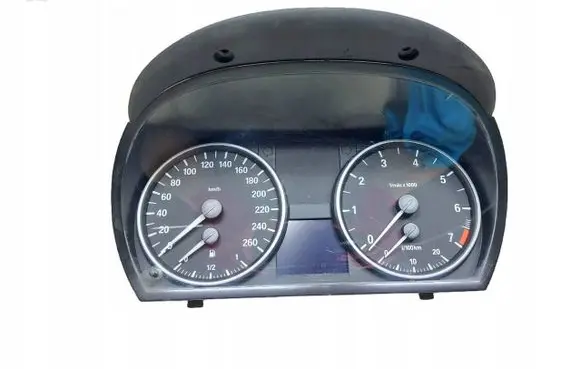 BMW 3 E90 E91 Speedometer (instrument cluster) 613031556 A2C53194113