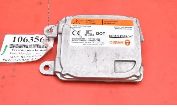 Ford Mondeo MK IV Voltage converter/converter module 35XT53D1