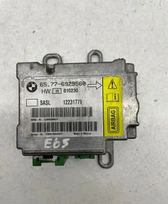 BMW 7 E65 E66 Airbag control unit/module 6929560 12231779