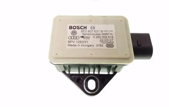 Audi A6 S6 C6 4F ESP acceleration yaw rate sensor 8E0907637B 0265005618