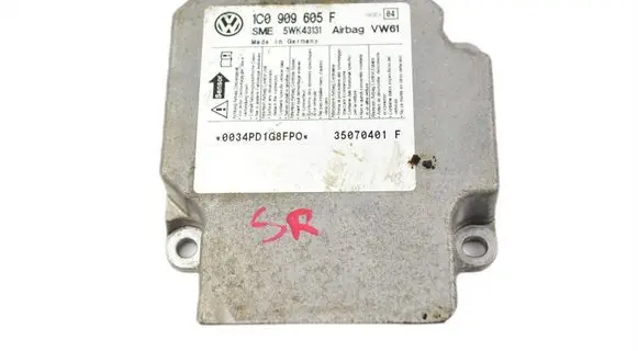 Skoda Roomster (5J) Airbag control unit/module 1C0909605F 5WK43131