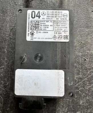 Mercedes-Benz S W222 Blind spot module A0009058802 A0009026713 A0009017901