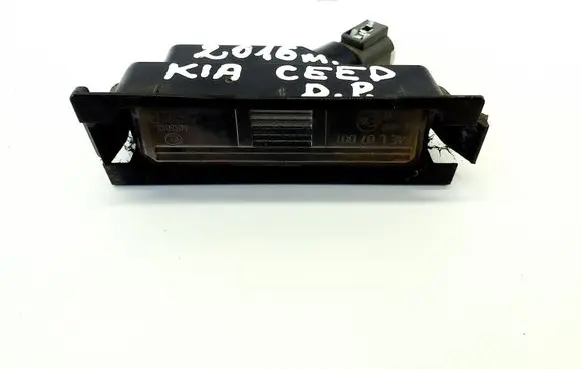 KIA Ceed Number plate light 925021H5