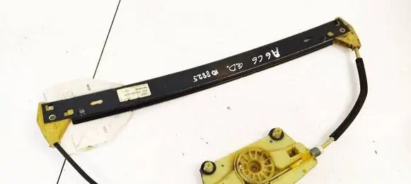 Audi A6 S6 C6 4F Sliding door window regulator with motor 4F0839462B