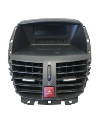 Peugeot 207 Dash center air vent grill 9662385980