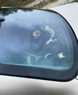 Mercedes-Benz E W211 Rear windscreen/windshield window 23456324
