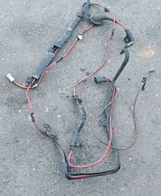 BMW 5 F10 F11 Positive cable (battery) 611392162109 61139216210 9216210
