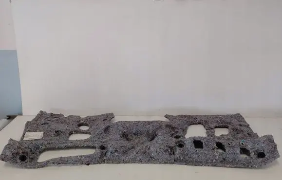 Front bumper foam support bar