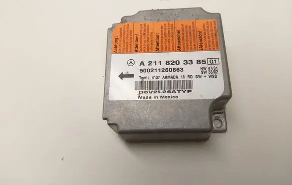 Mercedes-Benz E W211 Airbag control unit/module A218203385 500211260863