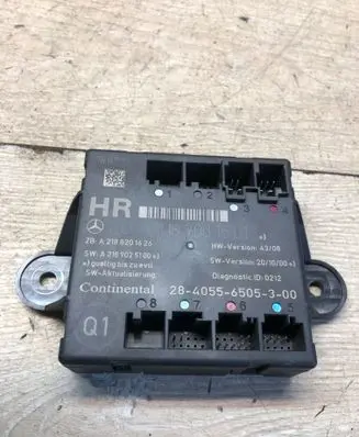 Mercedes-Benz C W204 Door control unit/module A2189001501 A2188201626 A2189025100