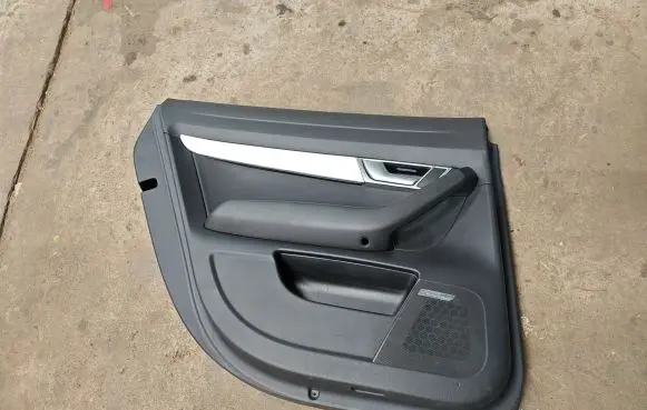 Rear door card panel trim