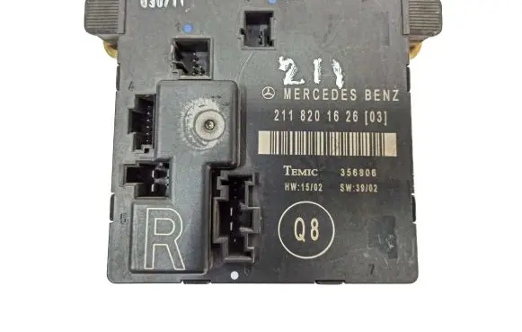 Mercedes-Benz E W211 Door control unit/module 2118201626 211820162603 356806