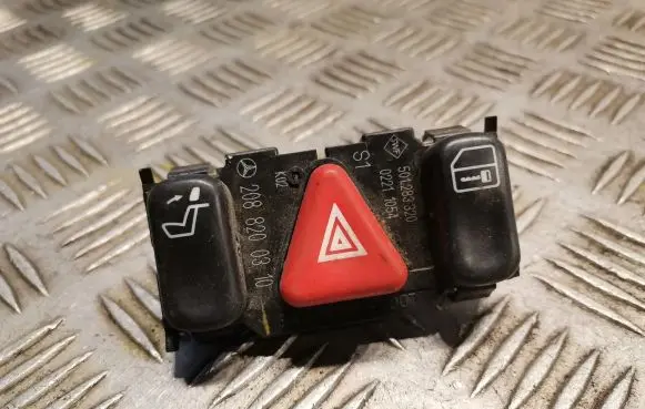 Mercedes-Benz E W210 Hazard light switch 2088200310