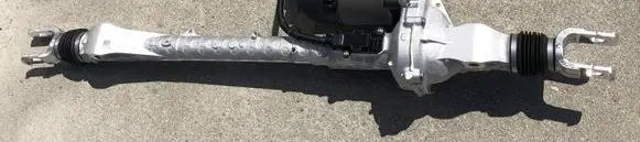 Porsche Cayenne (9Y0 9Y3) Steering rack 9Y4501605E