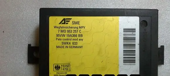 Ford Galaxy Engine control unit/module 95vw19a366