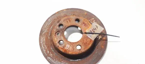 Volkswagen Sharan Rear brake disc neventiliuojamas