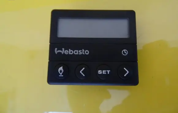Renault Megane I Webasto auxiliary heater remote control 30896D