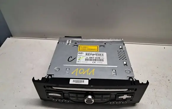Peugeot RCZ Radio/CD/DVD/GPS head unit 98067039XN 503551371411 8KD0W8A9E