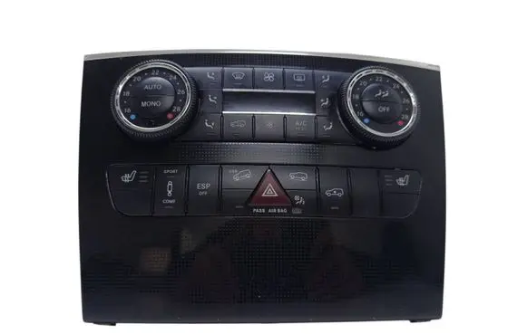 Mercedes-Benz ML W164 Climate control unit A2518209989 5HB96491522 A2518203989