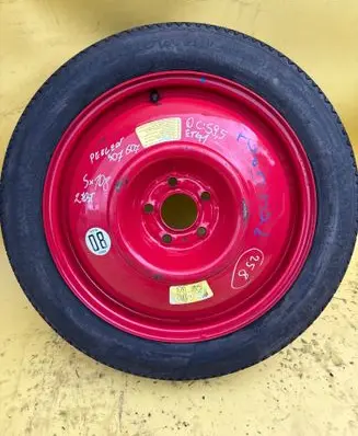 Peugeot 407 R17 spare wheel 