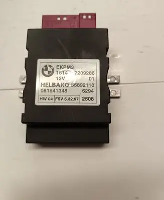 BMW 5 E60 E61 Fuel injection pump control unit/module 7209286 16147209286
