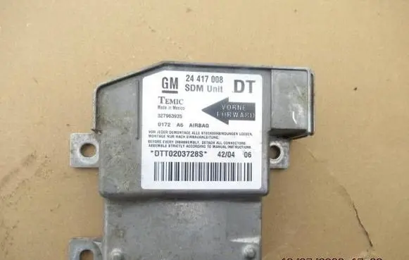 Opel Corsa B Airbag control unit/module 24417008 327963935 DTT0203728S