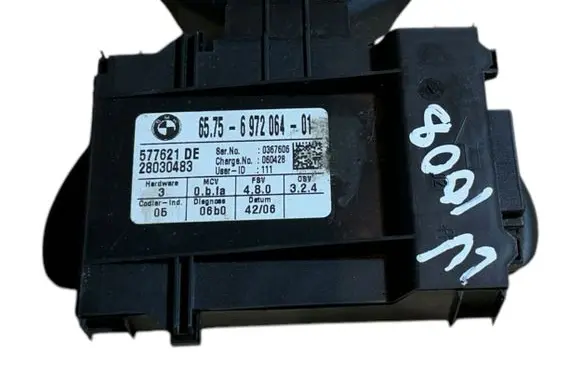 BMW 3 E92 E93 Alarm control unit/module 6575697206401 28030483 577621