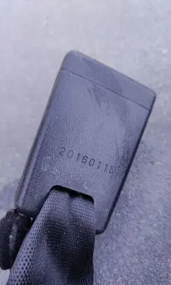 KIA Picanto Rear seatbelt buckle 20160115