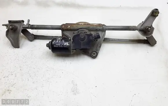 Front wiper linkage