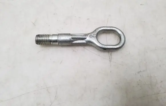 Towing hook eye