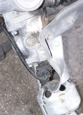 Mercedes-Benz E W211 Steering wheel axle set 
