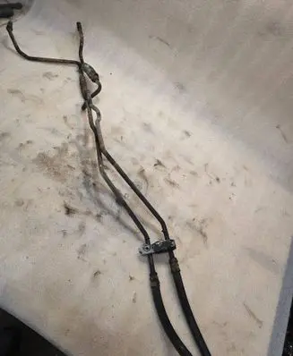 BMW 7 E38 Gearbox oil cooler pipe/hose 