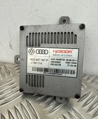 Volkswagen Touareg II Headlight ballast module Xenon 4G0907397P LTM111A H03S0002