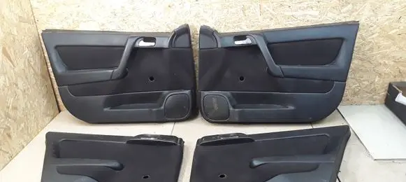 Front door card panel trim