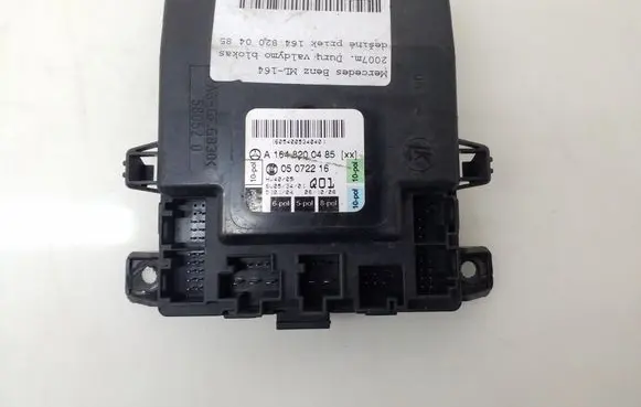 Mercedes-Benz ML W164 Door control unit/module A1648200485
