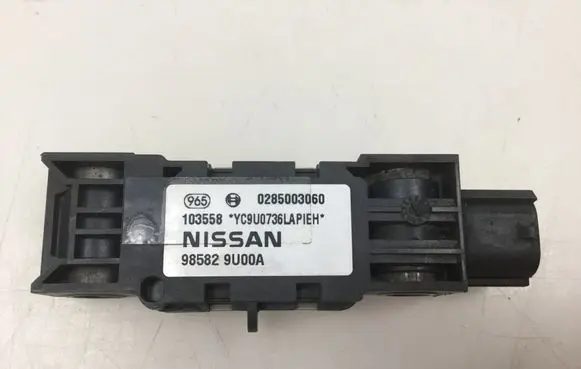 Nissan Micra Airbag deployment crash/impact sensor 985829U00A