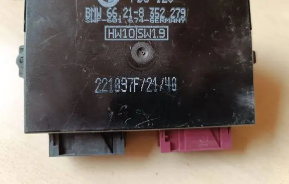 BMW 7 E38 Parking PDC control unit/module 66218352279 PDC12U 221097F