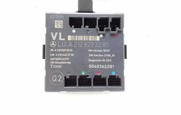 Mercedes-Benz C W204 Door control unit/module A2128203285 A2128203526 A2124422732